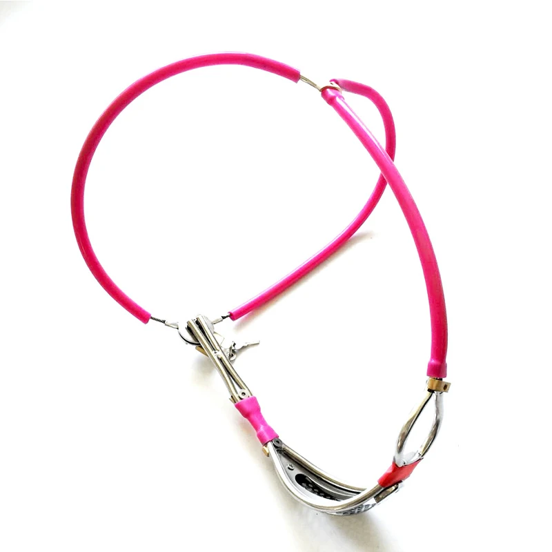 Женский пояс верности Регулируемый из нержавеющей стали Фетиш фиксируемый Пояс