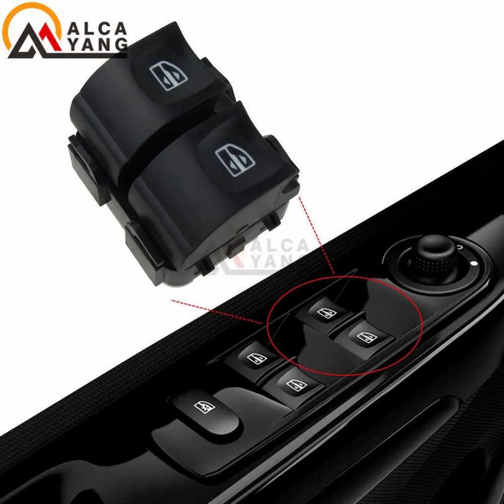 For Renault Clio 4 IV Trafic Opel Vivaro Window Lifter switch driver's side