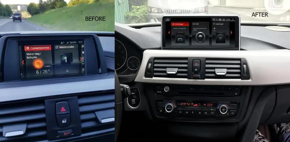 Автомобильный монитор DSP 8 ядер 64 ГБ Android 10 0 для BMW F20 F21 F22 F23 Cabrio F30 F31 F32 F33 F34 F36 F45