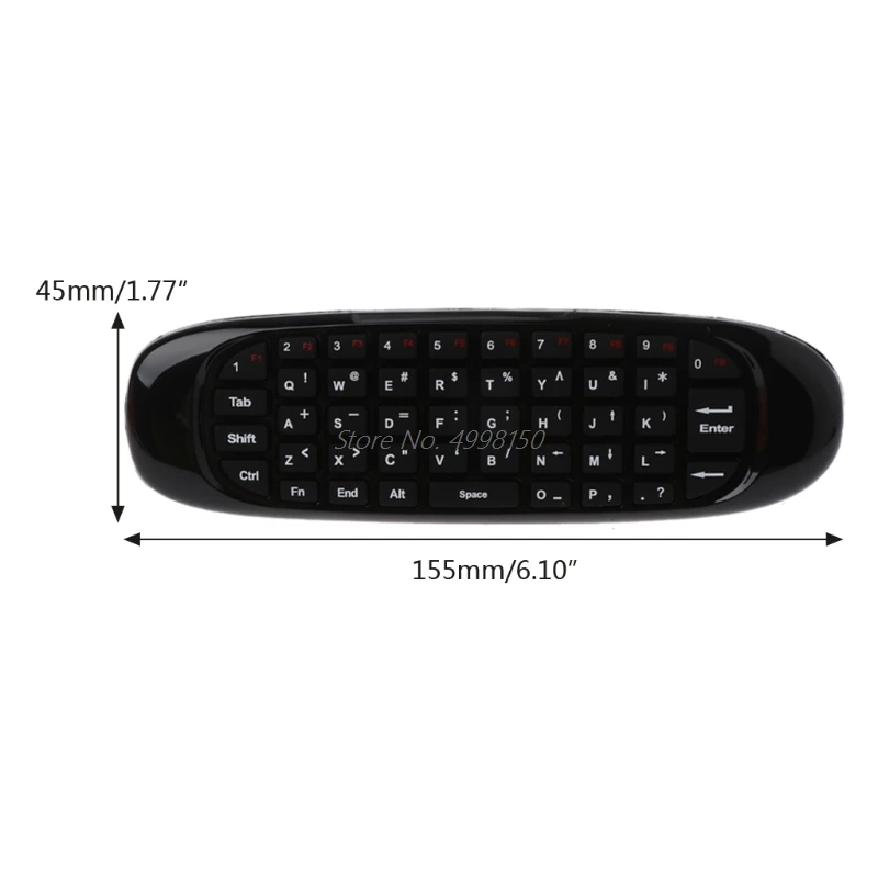 C120 Fly Air Mouse With Voice Search Mic 2.4G Mini Wireless Keyboard for PC TVWholesale dropshipping | Электроника
