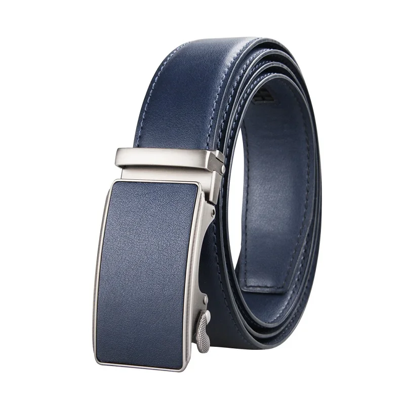 Мужской ремень из натуральной кожи|automatic buckle belt|brand genuine leather beltgenuine belt |