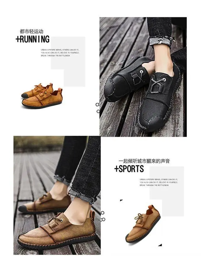 

Men Casual Walking Shoes Leather Loafers Office Dress Shoes For Men Driving Moccasins Comfortable Slip on Party Fashion Shoes