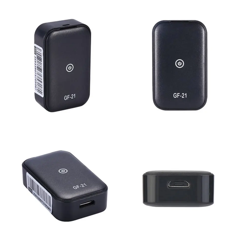 

GF21 Mini GPS Real Time Car Tracker Anti-Lost Device Voice Control Recording Locator High-definition Microphone WIFI+LBS+GPS Pos