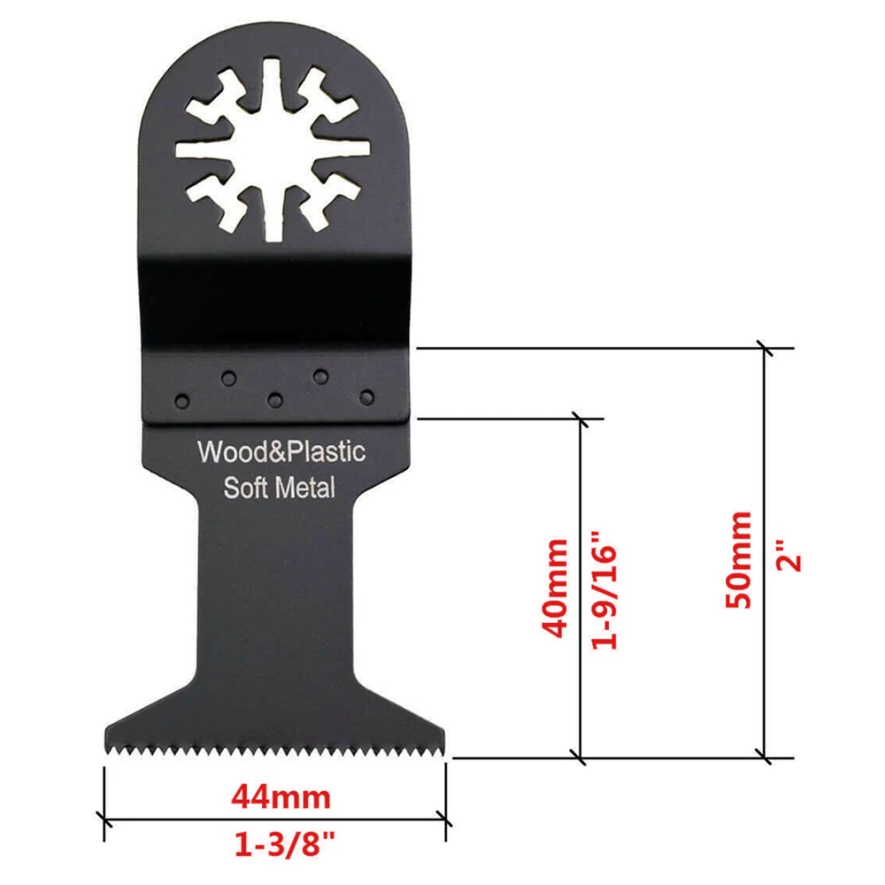 

10pcs Multi-purpose Saw Blades Soft Metal Plastic Cutting Oscillating Multi-tool