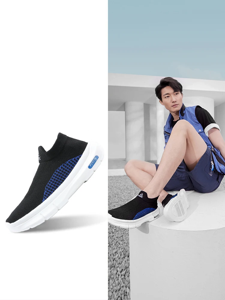 

Peak windy elastic running shoes 2021 summer new cushioning and breathable one foot carbon plate sports shoes