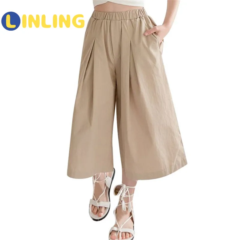 

LINLING Family Matching Outfits Cotton Girls Casual Summer Children's Clothing Suit Mommy and Daughter Matching Clothes V847