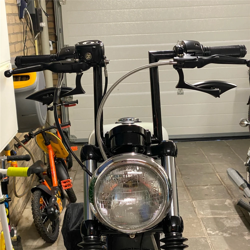 2x Универсальный клинок зеркала заднего вида для мотоцикла Harley Dyna Sportster Softail Touring