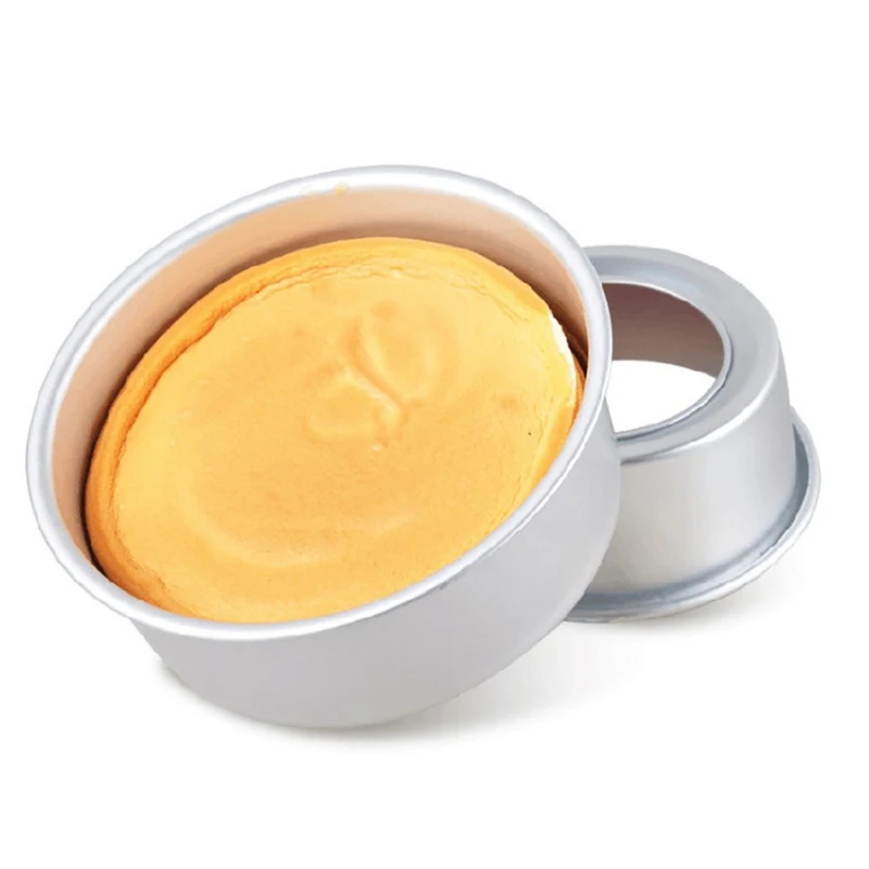 

Для мини-кекса пирога съемные Нижние кнопки форма из алюминиевого сплава Форма для выпечки для кухонного инструмента