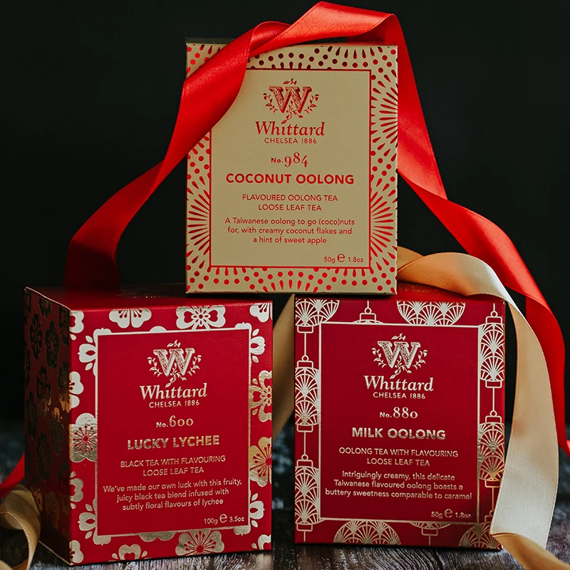 

CX Lucky Lucky Tea Gift Box British Black Tea Oolong Tea