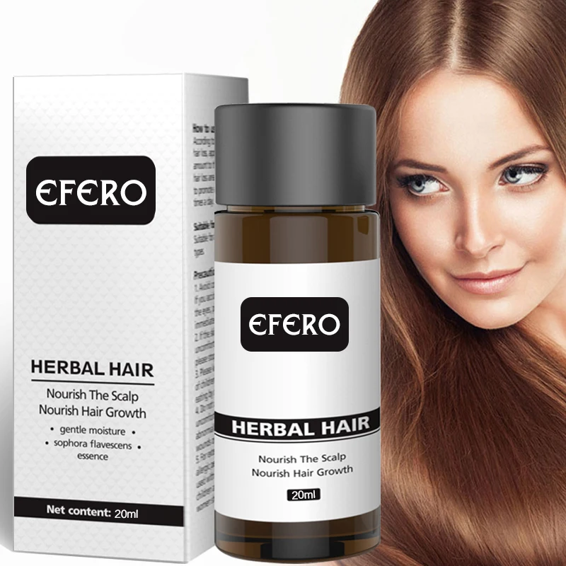20ML Hair Loss Treatment Serum Hot Dense Hair Growth Serum Anti-Hair Loss Serum Essential Oils Hair Care Prevent Baldness TSLM1