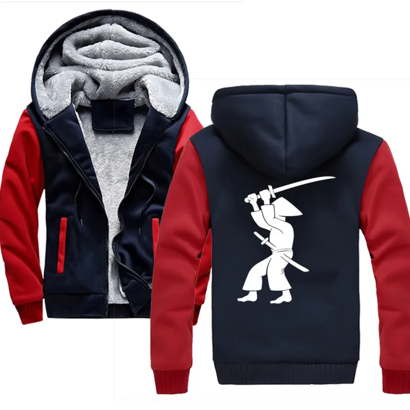 

Angry warrior soldier Men Hoodies Tracksuit Sweatshirt Men's Winter Collar Cap Long Sleeves zipper Hoody Sports Sweatshirts