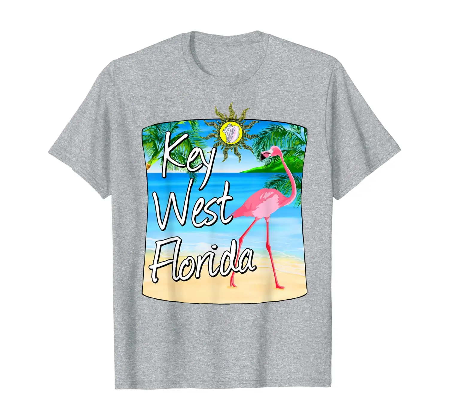 

Пляжная футболка Фламинго от Key West Florida