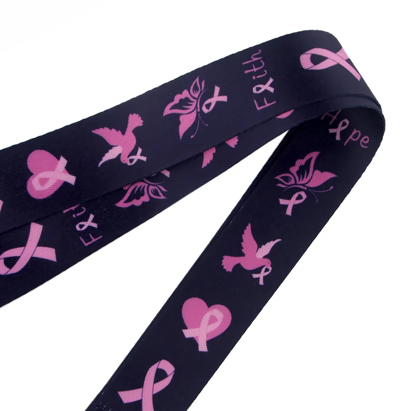 Ремешок на шею для защиты от рака груди 10 шт./лот | Мобильные телефоны и аксессуары