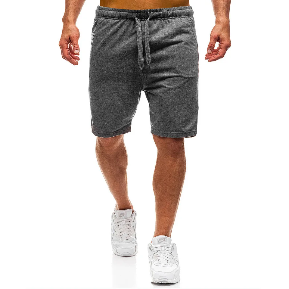 

2020 Summer New Casual Shorts Men's Fifth Pants Sports Pants Fashion Solid Color Comfortable Beach