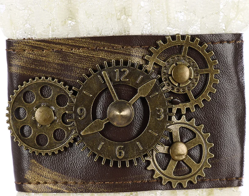 Винтажный браслет на запястье в стиле стимпанк Хэллоуин|Реквизит для костюмов| |