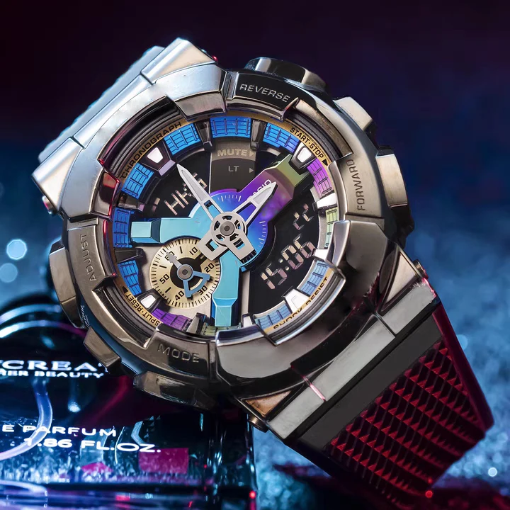 

New GM-110 LED Dual Display Men's Sports Watch Electronic Digital Watch Fashion Women leisure A+ Watches