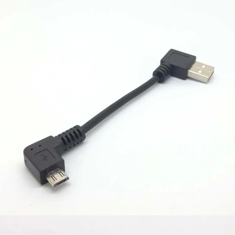 Новый короткий прямоугольный кабель Micro USB для быстрой зарядки и синхронизации