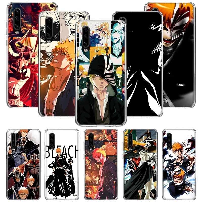 Чехол Kurosaki Ichigo для Huawei P20 P30 P40 P Smart Z + P10 Mate 30 10 20 Lite Pro силиконовый чехол