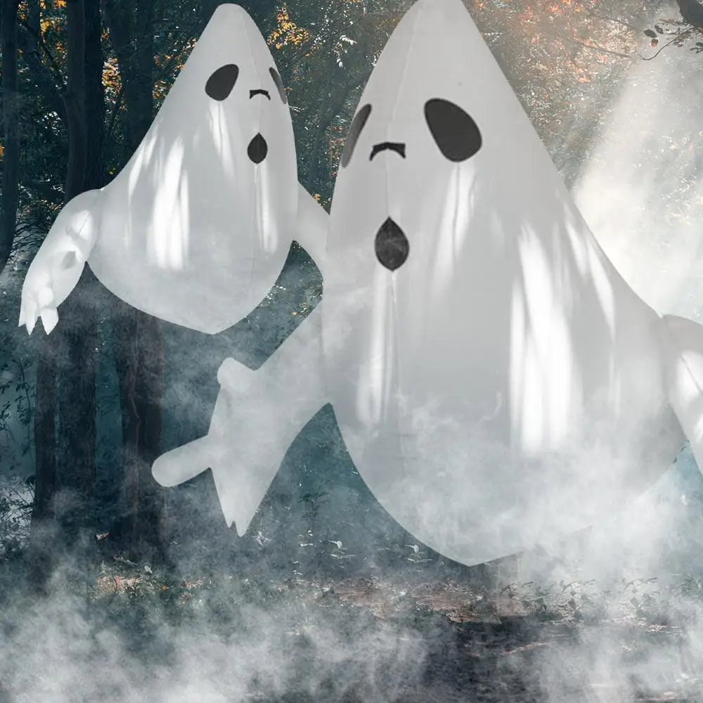 

Украшение на Хэллоуин, белые украшения, супер маркет, отель, надувной Симпатичный ПВХ 70 см, игрушка, двор, сад, гигантское украшение для дома, ...