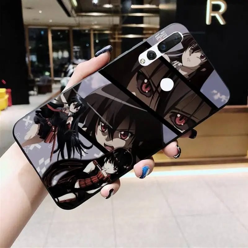 Anime Akame Ga Kill Phone Case for Huawei Y6P Y8S Y8P Y5II Y5 Y6 2019 P Smart Prime Pro | Mobile Cases &amp Covers