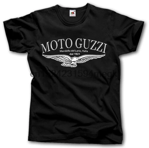 MOTO GUZZI мотоциклетная рубашка s xxxxxl MANDELLO DEL LARIO MOTORRAD 1921 Байкерская|Мужские футболки|