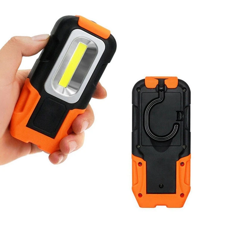 

Portable LED Work Lamp Multi-use COB Flashlight Flood Light Strong Magnetic Adsorption Lamp