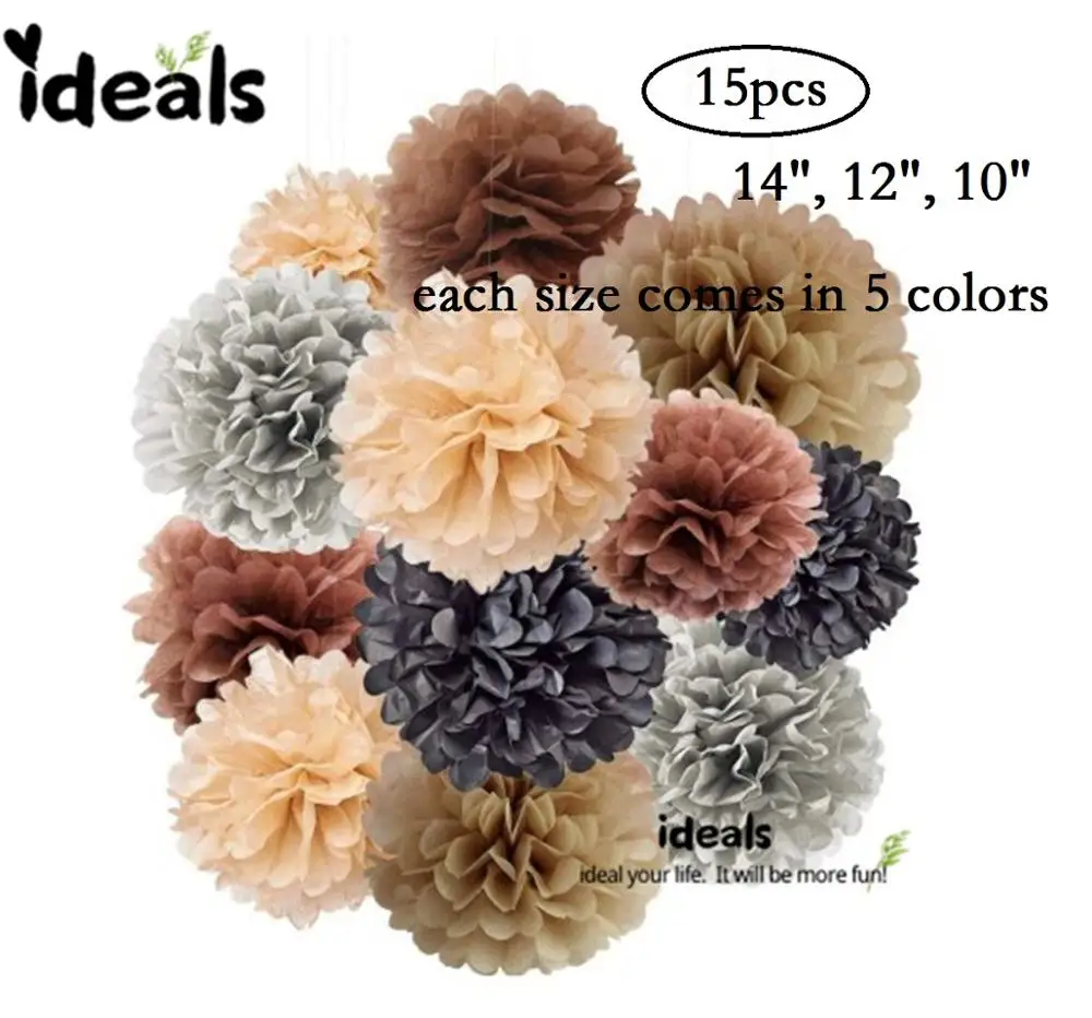 Идеальные черные и золотые украшения для вечеринок Радужный деревенский