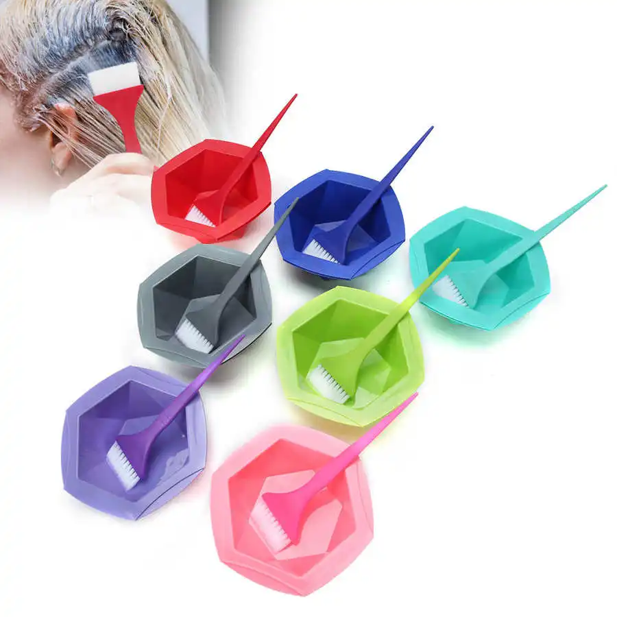 

Hair Diffuser For Curly Hair 7pcs Hair Coloring Brushes Bowls Set Professional Hair Dyeing Kit Hair Highlighting Tools Hair