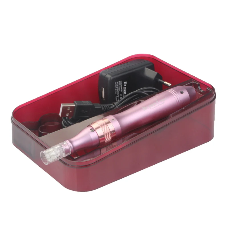 Electric Permanent makeup machine Microneedling Bayonet Prot Needle Cartridge Device Micro Rolling Derma Stamp Therapy Tattoo|Машинка для