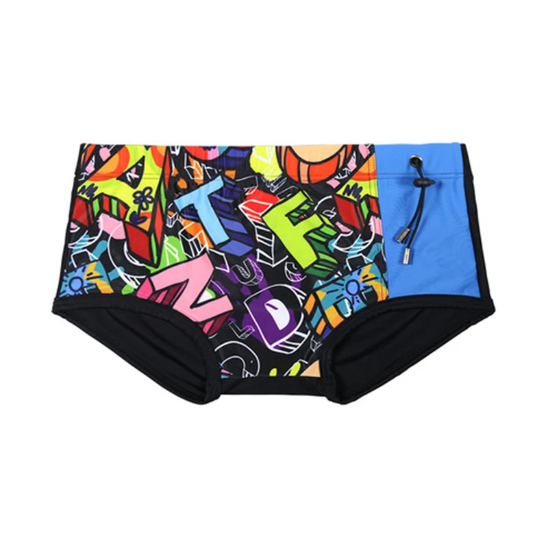 Купальник мужской нейлоновый Быстросохнущий пикантные спортивные плавки