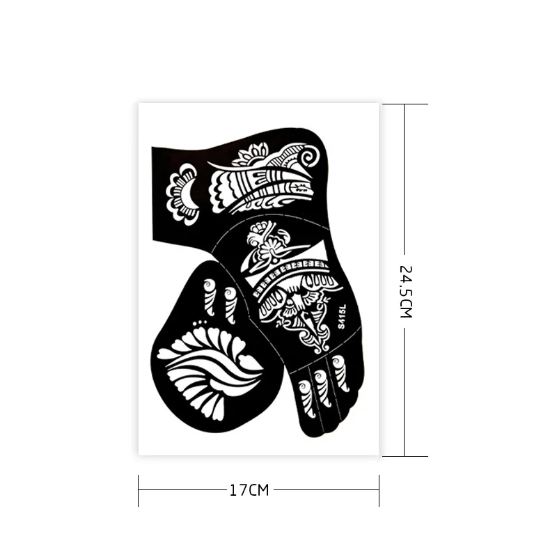 1 пара трафарет для татуировок | Красота и здоровье