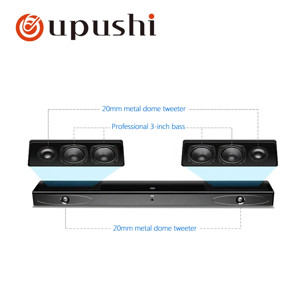 Oupushi Bluetooth ТВ беспроводной динамик стерео домашний кинотеатр Hifi Колонка USB