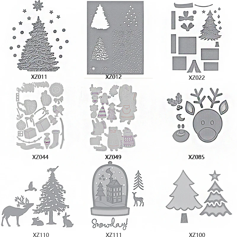 

scrapbook die cut for card making album christmas DIY scrapbook album paper craft embossed mold cutting