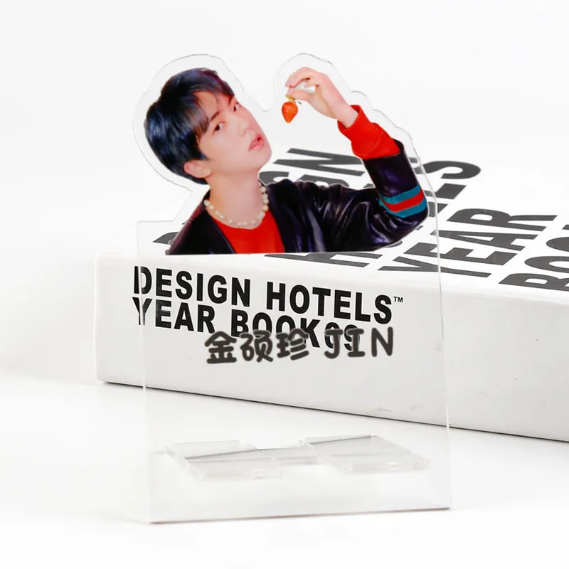 Bangtan boys Bring The Soul The Movie горит сценический прозрачный Стенд фигурная доска держатель мобильного телефона с изображением чимина и шуги J-HOPE LJJ613
