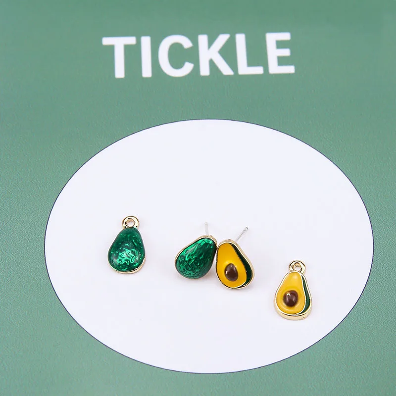 Модные женские серьги гвоздики в форме фруктов 30 шт./лот|Серьги-гвоздики| |