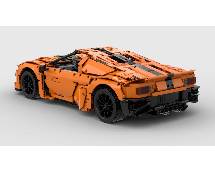 

NEW Legoins technology building block moc-47799 fusion GT z88 remote control sports car assembly toy car model boy birthday gift