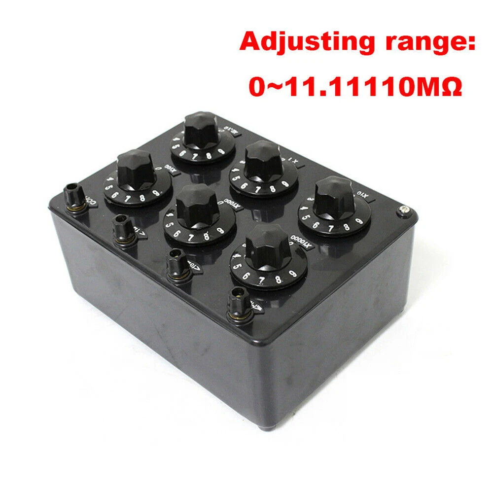 Прецизионная коробка с 6 циферблатами постоянный ток мосты переменный