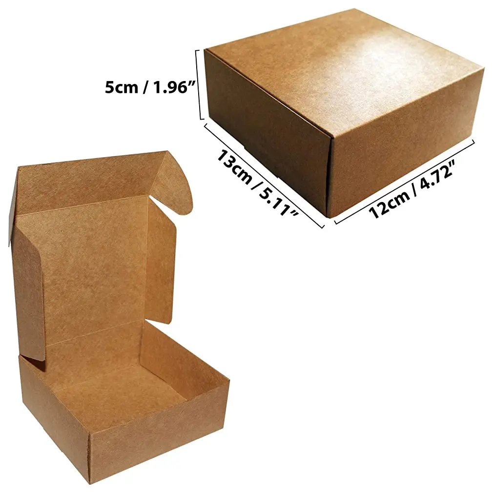 

50pcs DIY Kraft Paper Wholesale Small Gift Boxes Marbling Style Candy Wedding Cake Package Kraft Home Party Suppiles Box Package