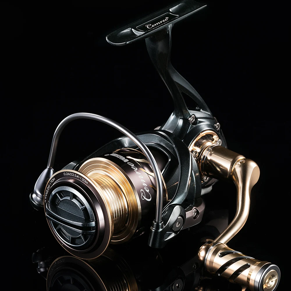 Outstanding Quality Full Metal Body Spinning Fishing Reel 2000/3000 Sea Fishing Wheel Gear Ratio 5.2:1 Big Game Fishing Tackle