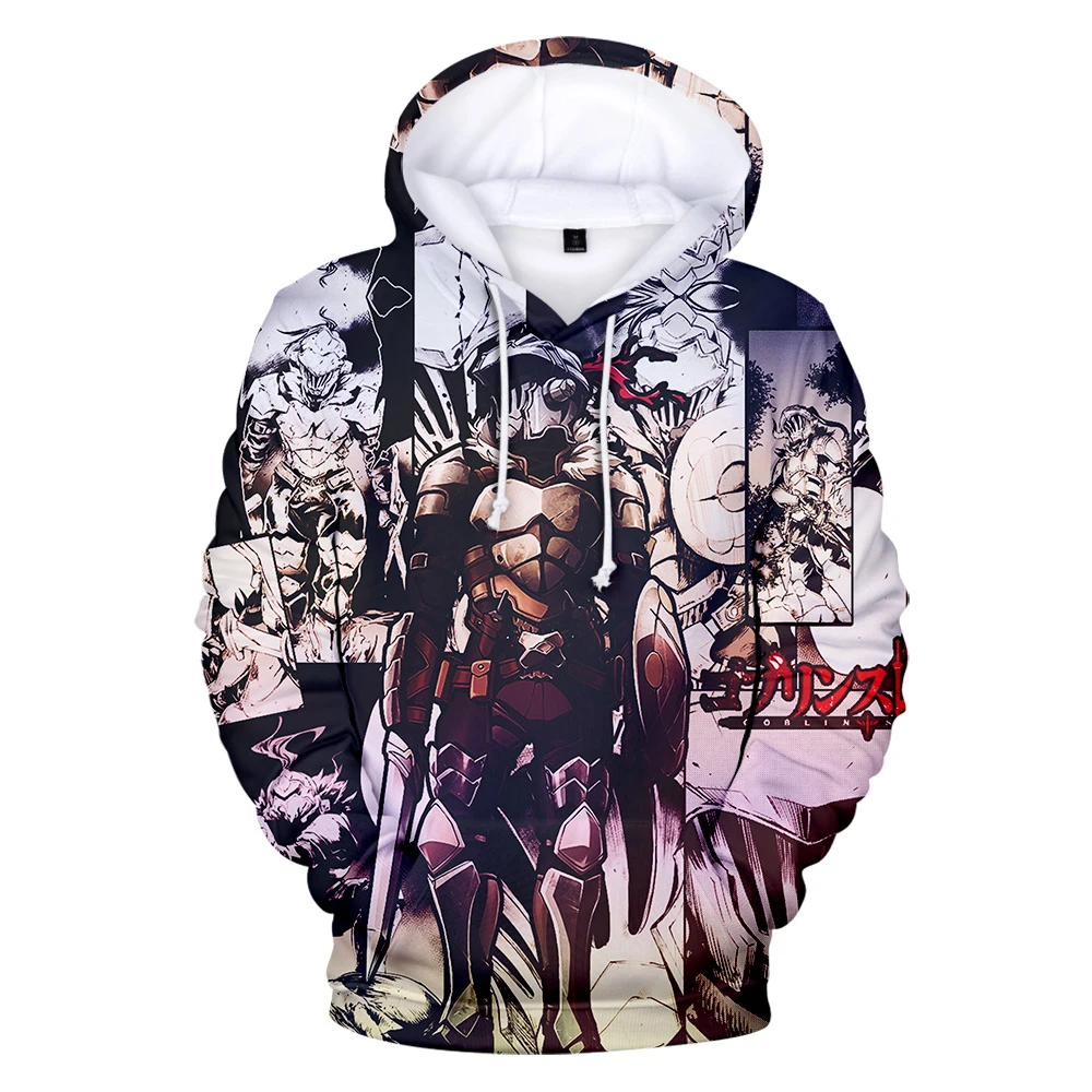 Goblin Slayer Comic 3D Hoodies Men Women Fashion Fall Anime Sweatshirt Print Men's Casual Hoodie Tops | Мужская одежда