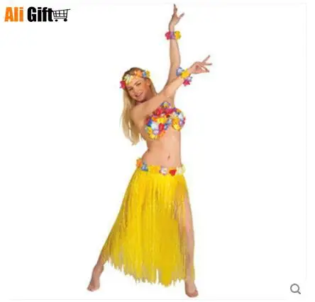 2021 с эластичной резинкой на талии юбка для танцев взрослых 60 80 см Гавайская Юбка