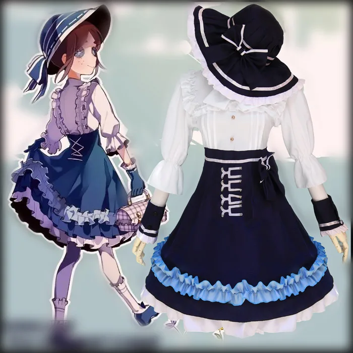 

Identity V Cosplay Costume Gardener Emma Woods Costume Cosplay Sweetie Lolita Dress Party Daily Dress Costume Full Set