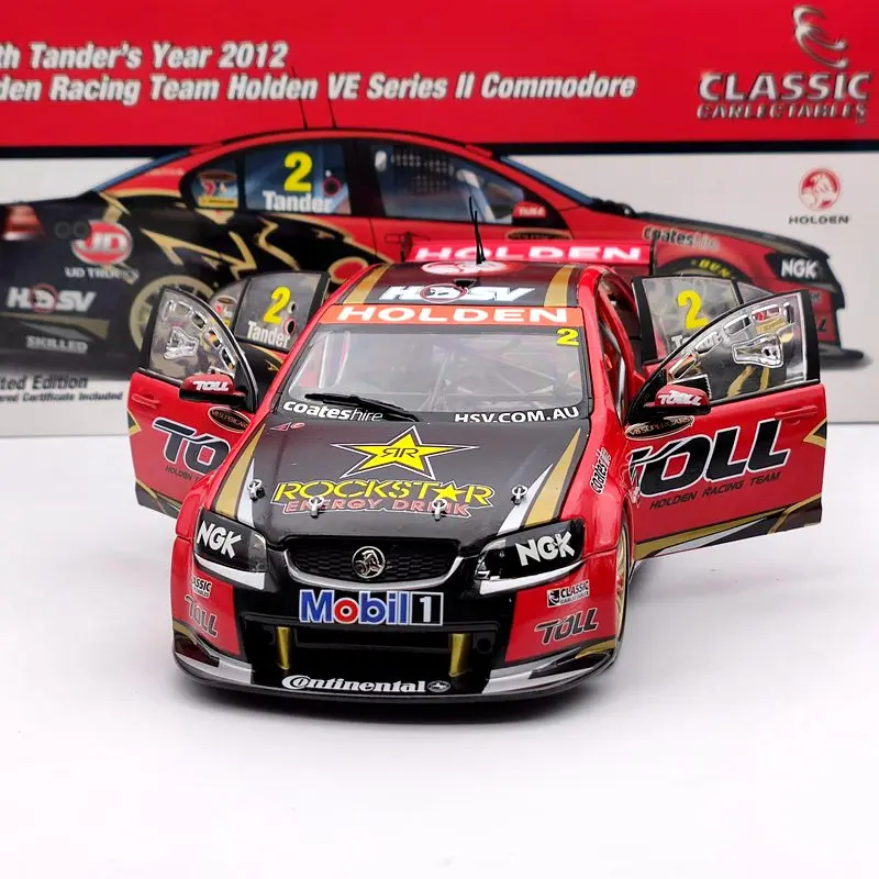 Классический 1:18 для Garth Tander's 2012 Holden VE Series II коммодор #2 18500 литые модели