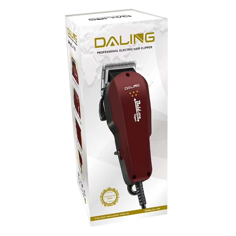 

220v-240v Cord balding home pro hair clipper powerful blending tapering hair trimmer haircut machine for men 12W