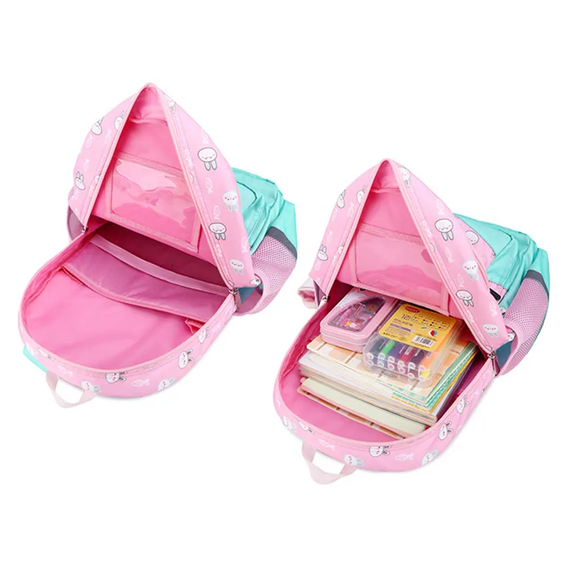 Детские школьные ранцы для девочек ортопедические водонепроницаемые Рюкзаки