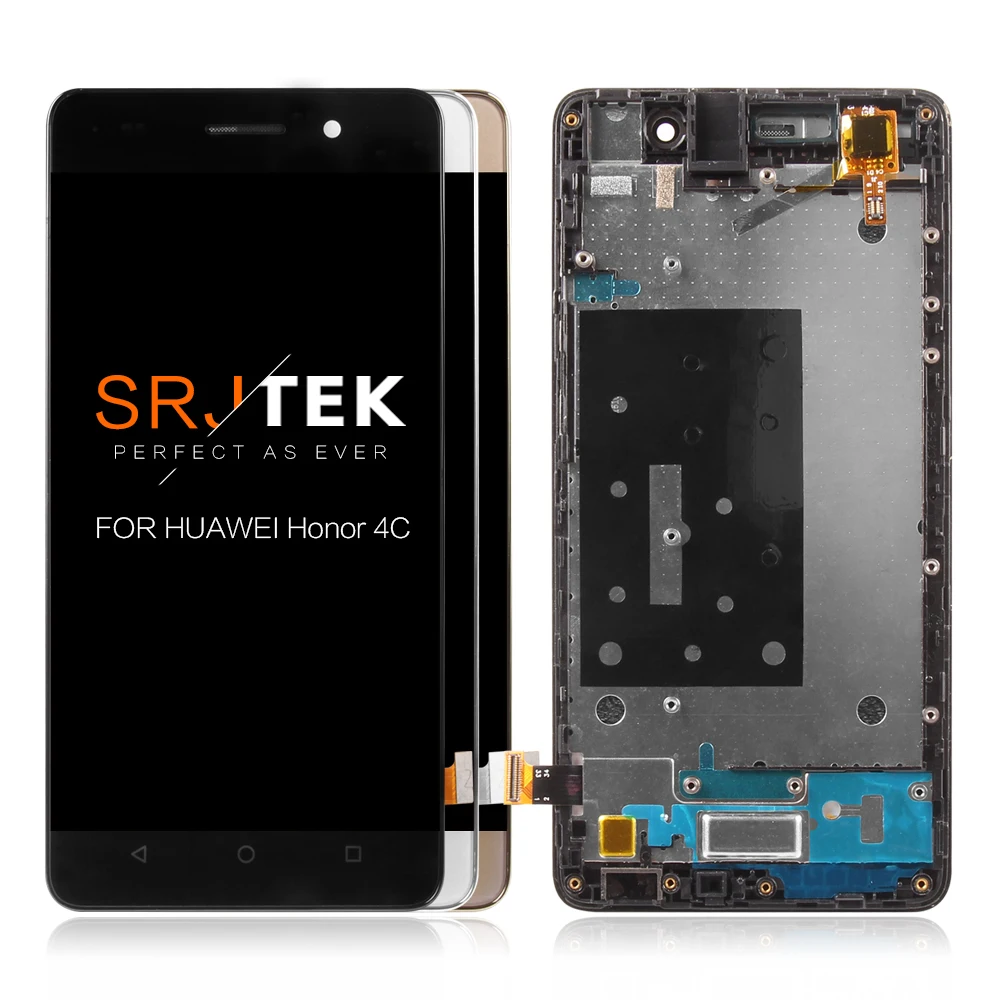 

Display For Huawei Honor 4C Screen With Frame LCD Touch Screen Digitizer Assembly For Huawei Y6 PRO Replacement Repair Parts