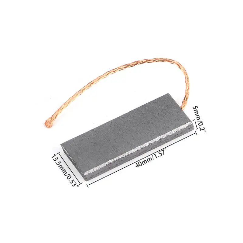 

2pcs New Carbon Brushes Durable Motor Carbon Brushes For Siemens Drum Type Washing Machine 5x13.5x40mm
