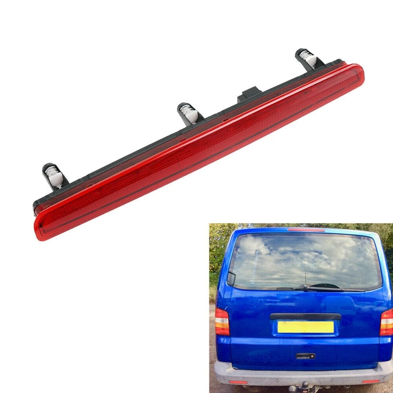 

Red Third 3Rd Centre High Level LED Brake Stop Light for Transporter T5 03-10