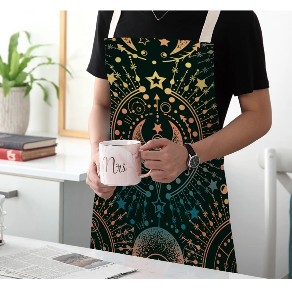 Фартук с глазом Гора Мандала цвет Орел ручная хлопковая льняная безрукавные