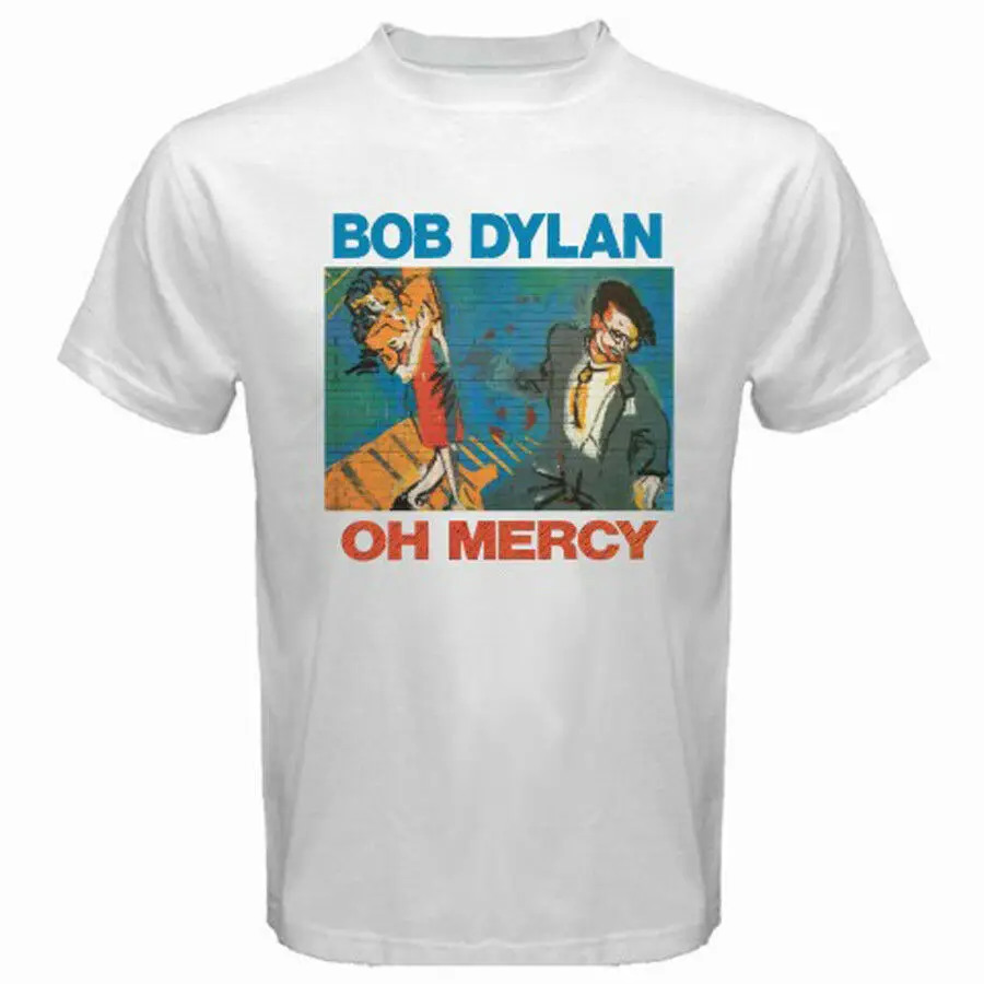 Bob Dylan Oh Mercy Rock Band Legend белая футболка для мужчин и женщин Мужская S M L XL 2XL 3XL из хлопка